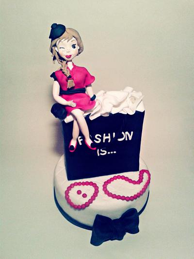 Fashion is... - Cake by Stefania