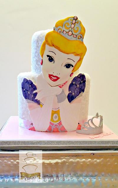 Painted Princess cake - Cake by Sam M