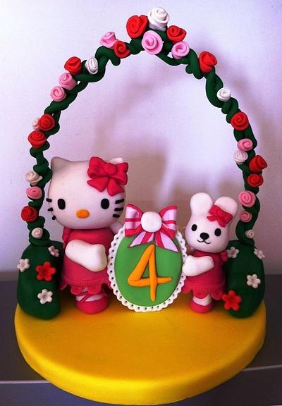 Hello Kitty Birthday Cake - Cake by LaDolceVit
