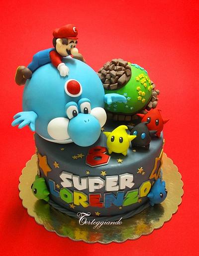 Super Mario Galaxy cake - Cake by Torteggiando di Simona