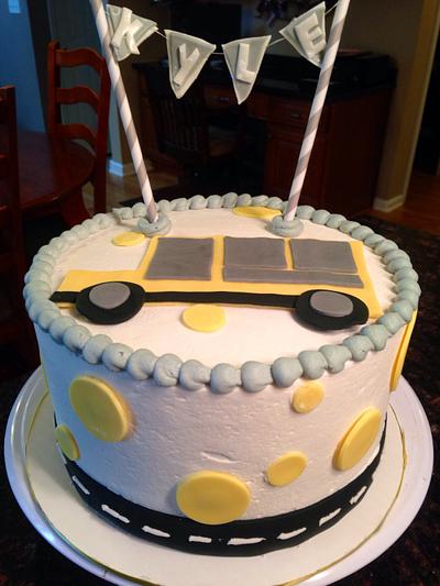 Birthday bus - Cake by Nicky4rn