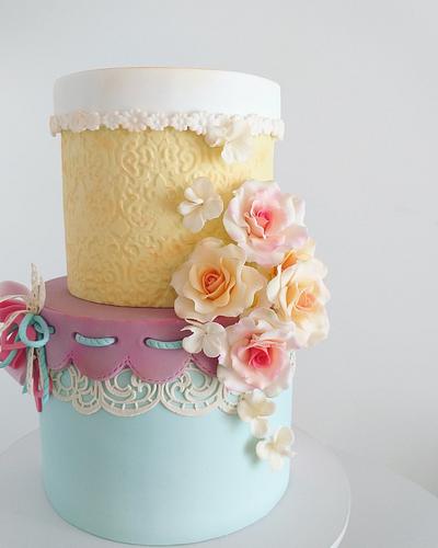 Cake for a grandmother - Cake by Couture cakes by Olga