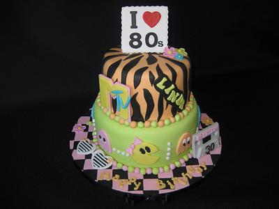Its the 80,s - Cake by marynash13