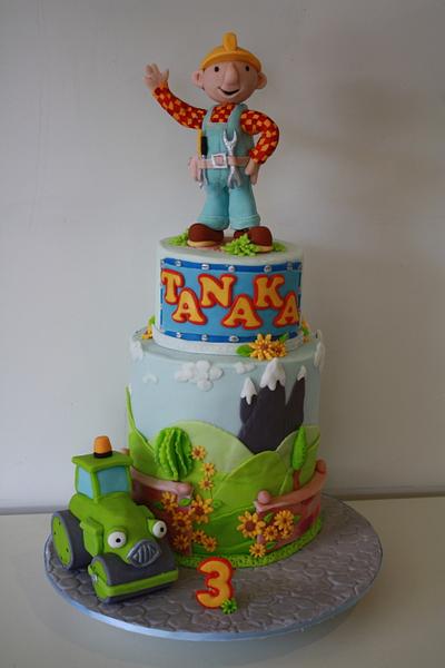 Bob the builder - welcome to the Sunflower valley ... - Cake by Bistra Dean 