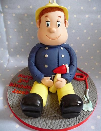 3D Fireman Sam - Cake by Deborah
