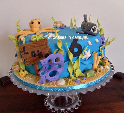 Shark & Under Sea - Cake by Cupcakes 'n Candy