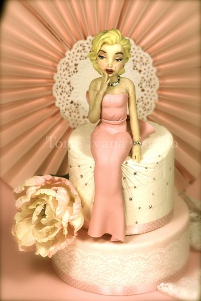 Marilyn Monroe cake - Cake by ivana guddo