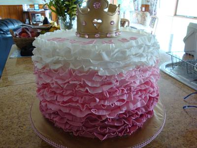 Rainbow Cake - Cake by sharonsalsbury