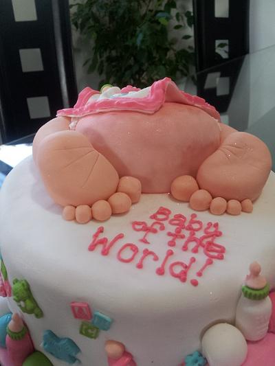 Baby of the world - Cake by Johanna of Johanna's Cake Boutique