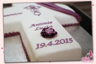Communion Cake for Antonie - Cake by prinCi Cakes