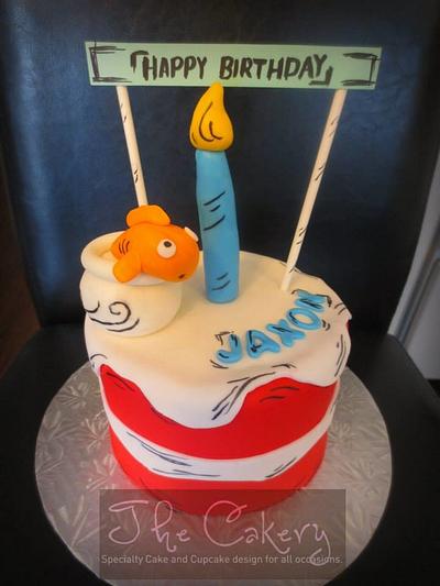 Dr. Seuss - Cake by The Cakery 
