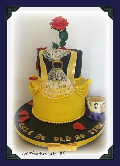 Beauty and the Beast cake - Cake by Claire North