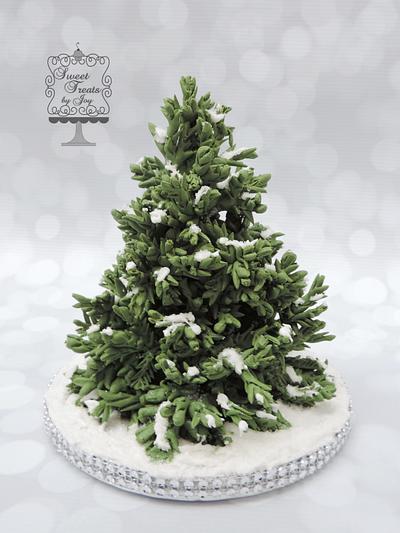 Winter Evergreen - Cake by Joy Thompson at Sweet Treats by Joy