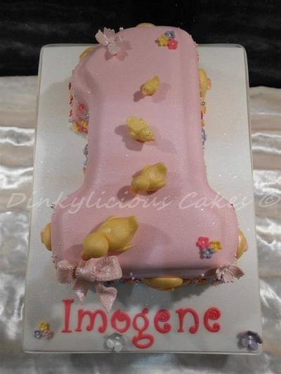 little ducks cake - Cake by Dinkylicious Cakes
