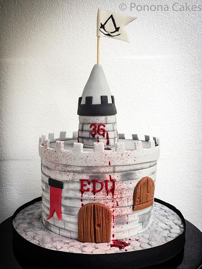 Assassins cake - Cake by Ponona Cakes - Elena Ballesteros
