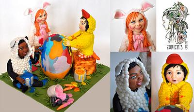 Easter fun - Cake by Hajnalka Mayor