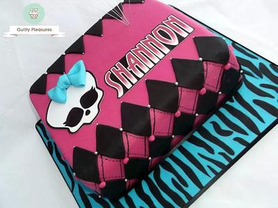 Monster High Cake - Cake by The Sugar Cake Company