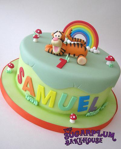 Rainbow Tigger Birthday Cake - Cake by Sam Harrison
