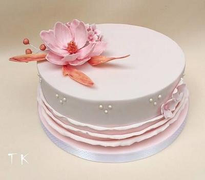 pink dream - Cake by CakesByKlaudia