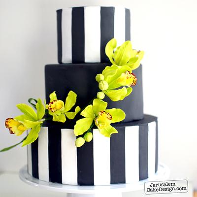 Spring/Summer Orchid Cake - Cake by Tammy Youngerwood