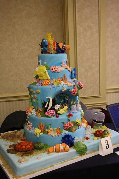 Finding nemo - Cake by Simplysweetcakes1