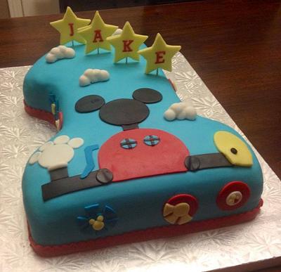 Mickey Mouse Clubhouse - Cake by Jennifer Jeffrey