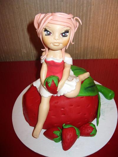 fragola - Cake by MELANIASCAKEATELIER