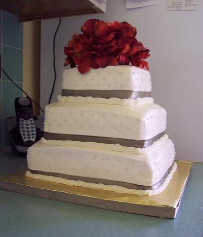 Fall Wedding - Cake by Melissa