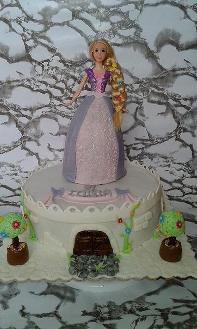 Rapunzel cake - Cake by Maria Tsilinikou