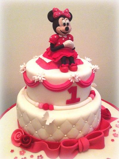 Minnie mouse cake - Cake by Sherin