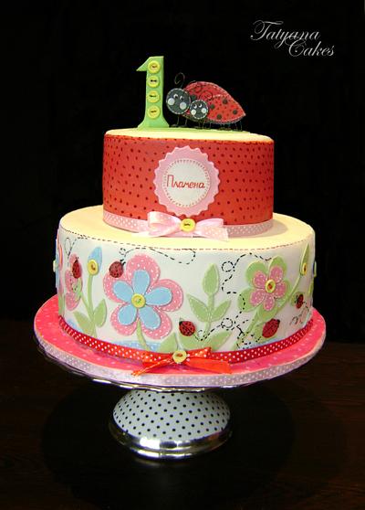 Ladybug Cake - Cake by Tatyana Cakes