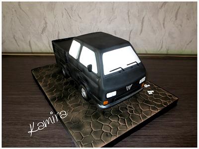 WV bus cake - Cake by Kamira