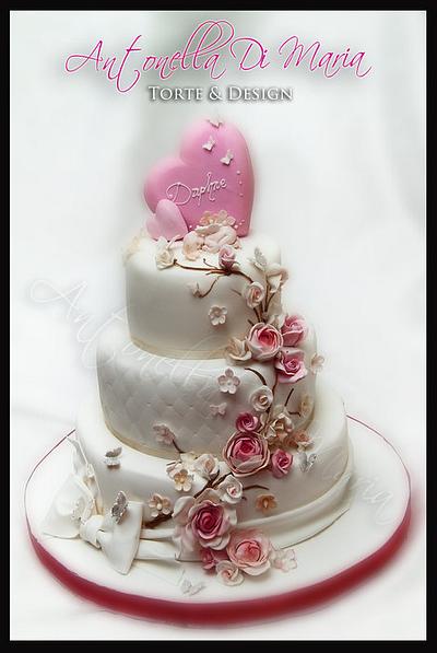 FAIRY ANGEL  cHRISTENING CAKE - Cake by Antonella Di Maria