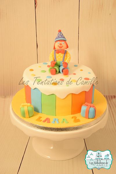 Clown Cake - Cake by Les Tentations de Camille