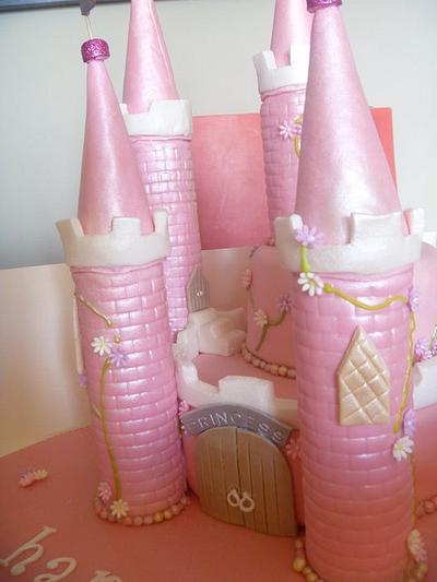 Princess castle cake - Cake by Sally O'Rourke