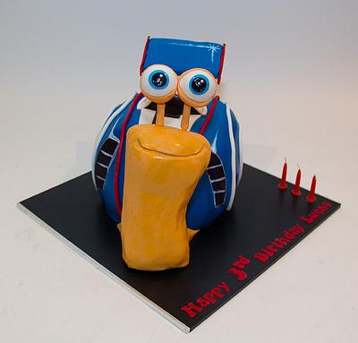 Turbo the snail - Cake by ebwc