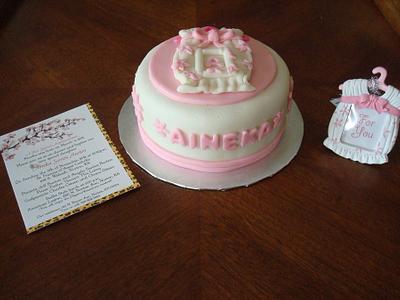 Christening Cake - Cake by naughtyandnicecakes