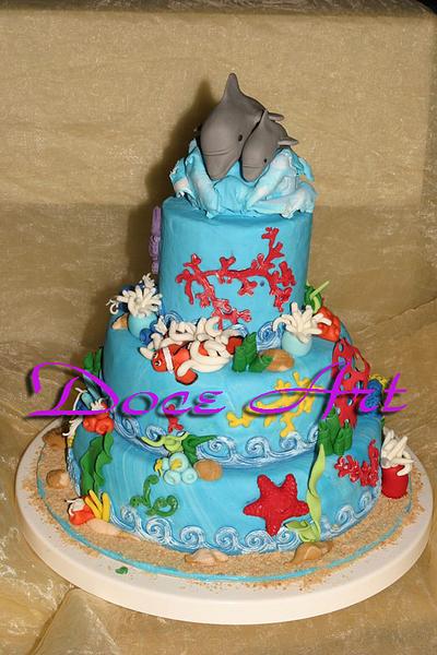 Under the Sea  - Cake by Magda Martins - Doce Art
