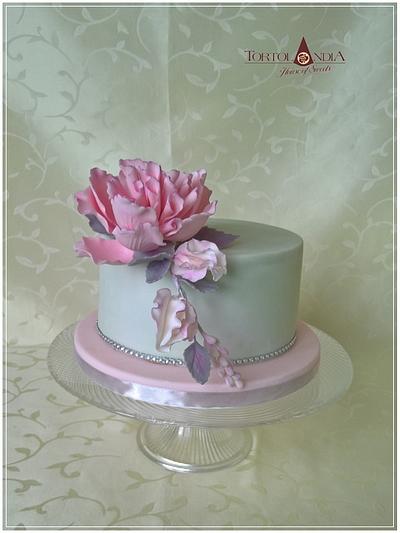 Pink & mint - Cake by Tortolandia