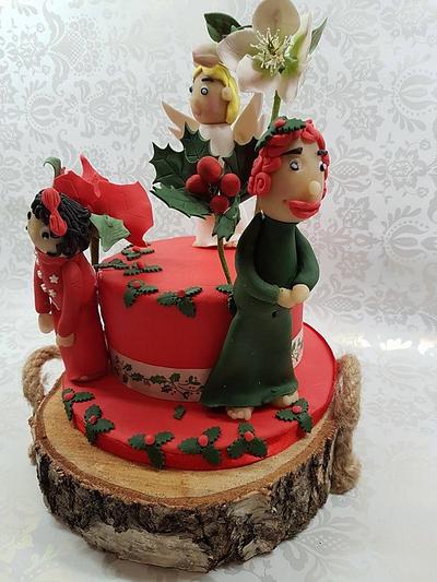 Sweet Christmas Collaboration - Cake by Rina Kazimierczak