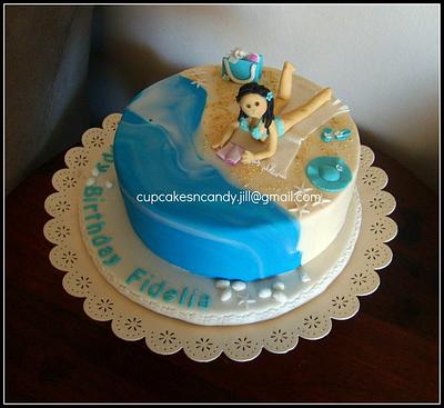 Fideila's Beach Cake - Cake by Cupcakes 'n Candy
