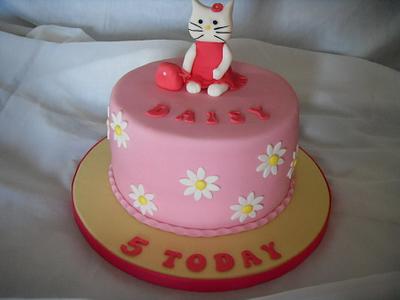 Hello Kitty Birthday Cake - Cake by Christine