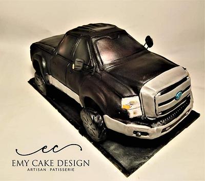 Dodge f350 form cake - Cake by EmyCakeDesign