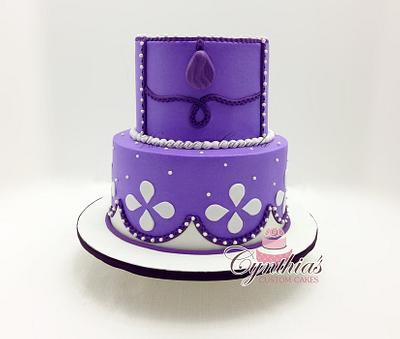 Princess Sofia  - Cake by Cynthia Jones