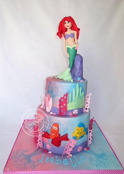The little mermaid - Cake by chefsam