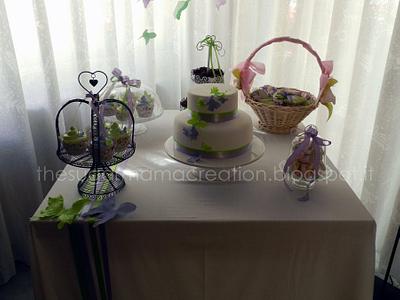 Butterflies sweet table - Cake by mamadu