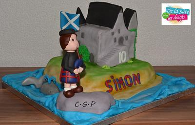 Scotland Cake, Catel Stalker - Cake by De la Pâte plein les doigts