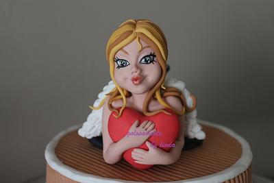 my sweet angel - Cake by golosamente by linda