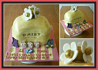 Daisy Perfume Bottle - Cake by Beside The Seaside Cupcakes