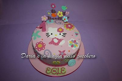 hello Kitty cake - Cake by Daria Albanese